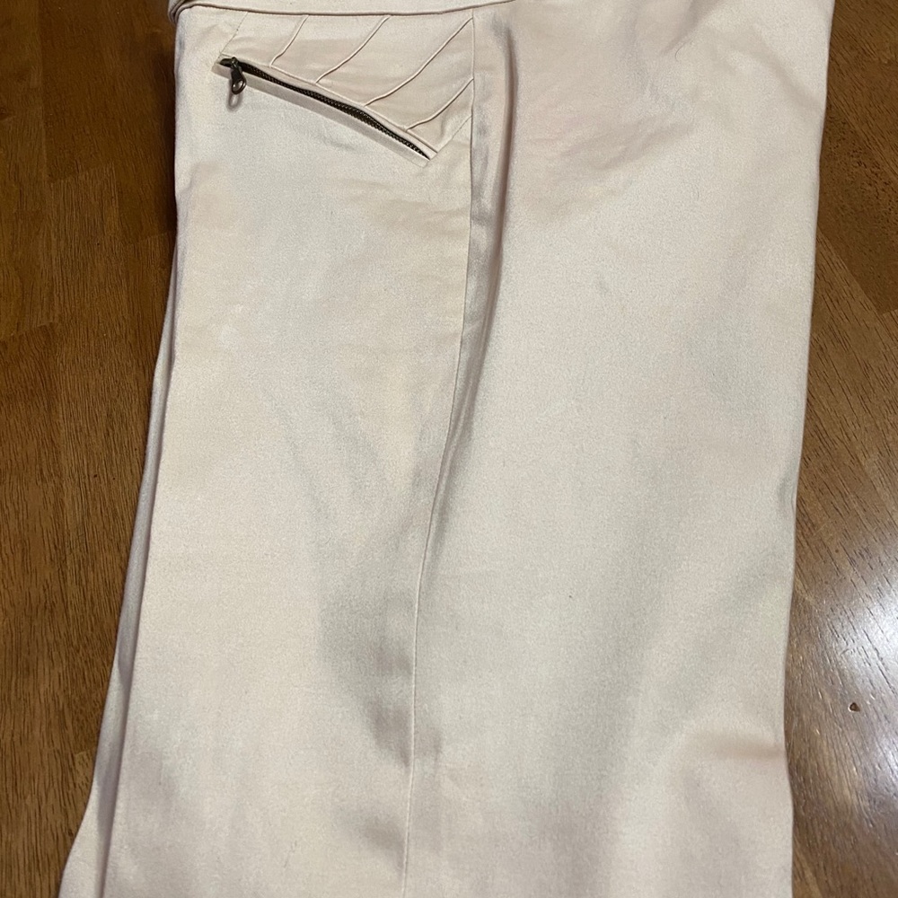 Cache Cream Slacks Flare Size 10 - image 2